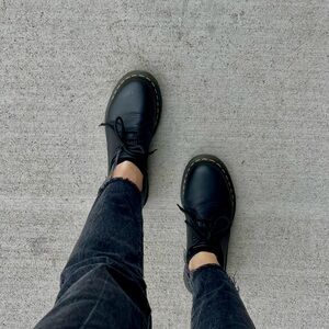 Dr. Martens Black Leather Shoes